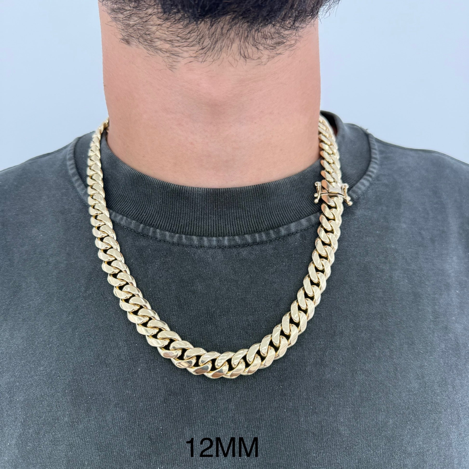 Semi Solid Cuban Link Chains
