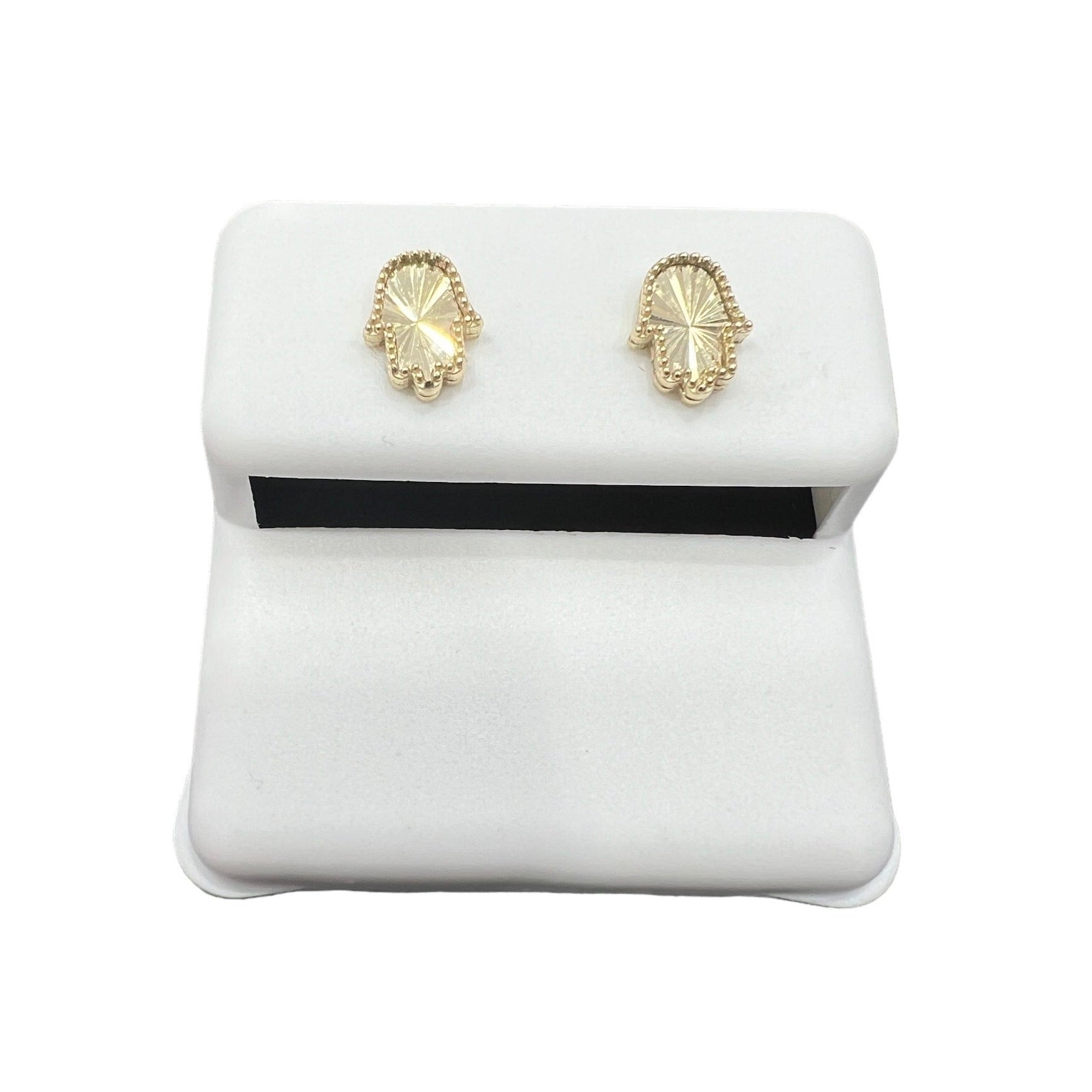 10kt Gold Hamsa Earrings