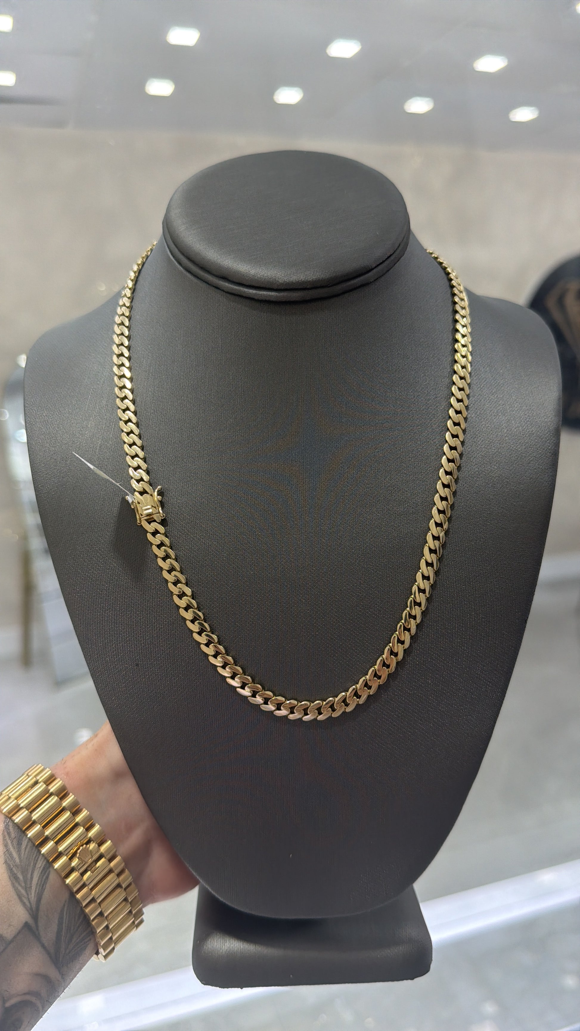 Cuban link chain 6mm