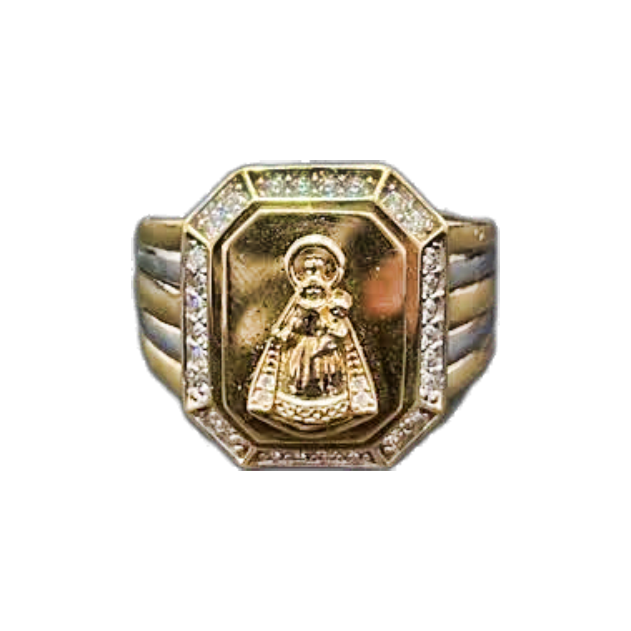 Mens Virgen de la Caridad Ring