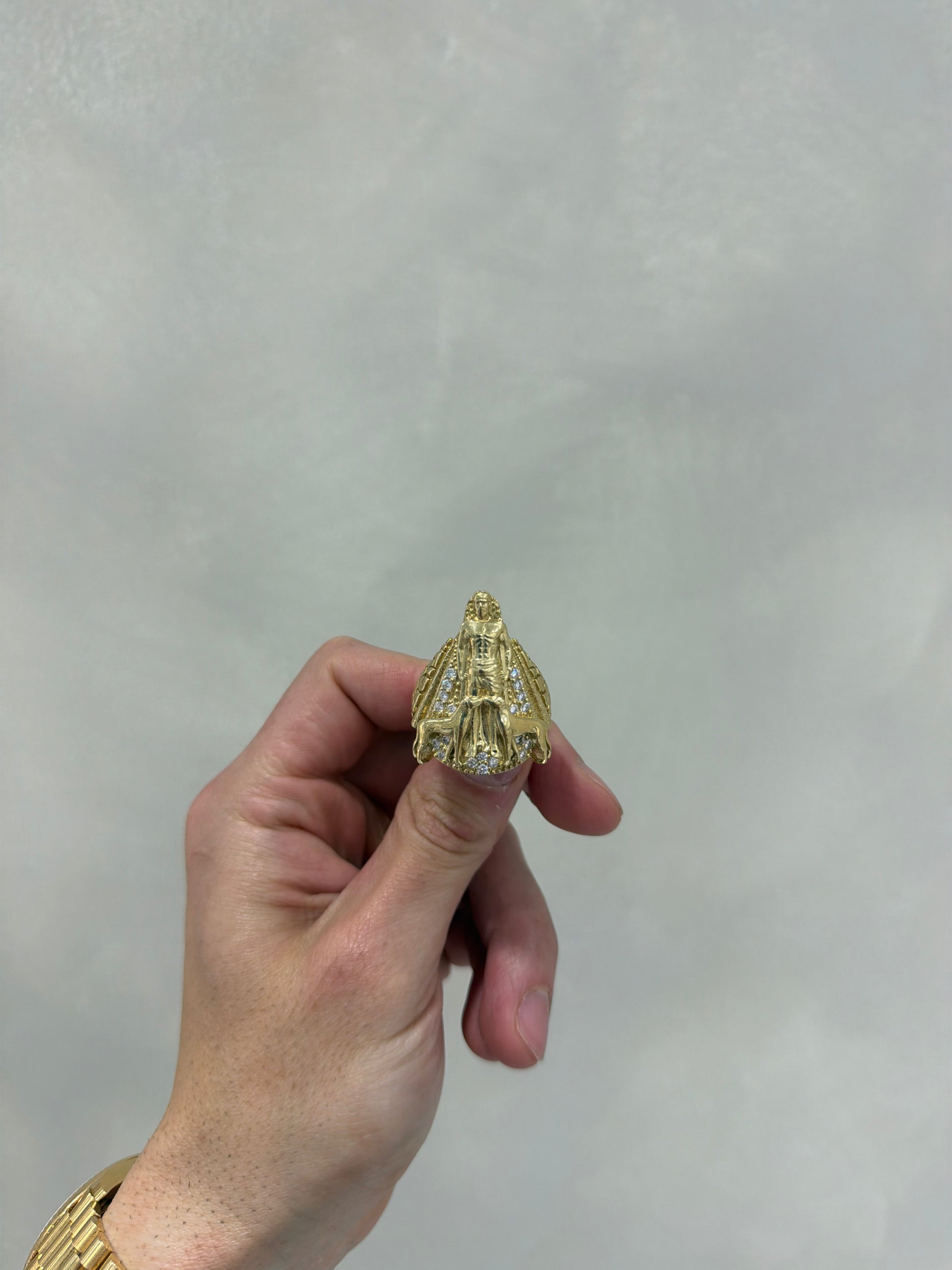SAN Lazaro ring 10kt