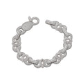 10KW 14.10CTW DIAMOND ROLO INFINITY LINK BRACELET