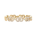 10KY 9.00CTW BAGUETTE DIAMOND -INFINITY MENS