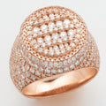10KR 4.25CTW DIAMOND ROUND DOME RING