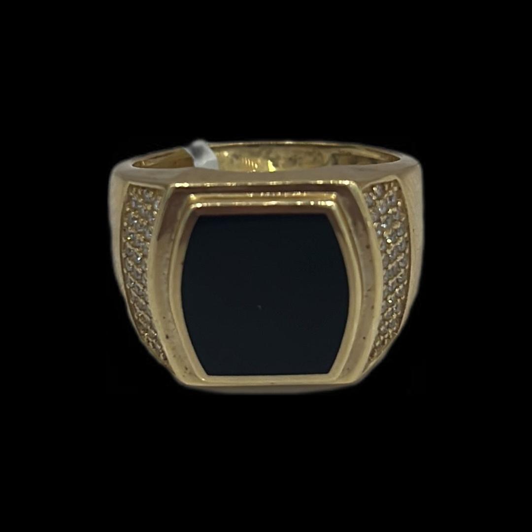 14kt Onyx Ring