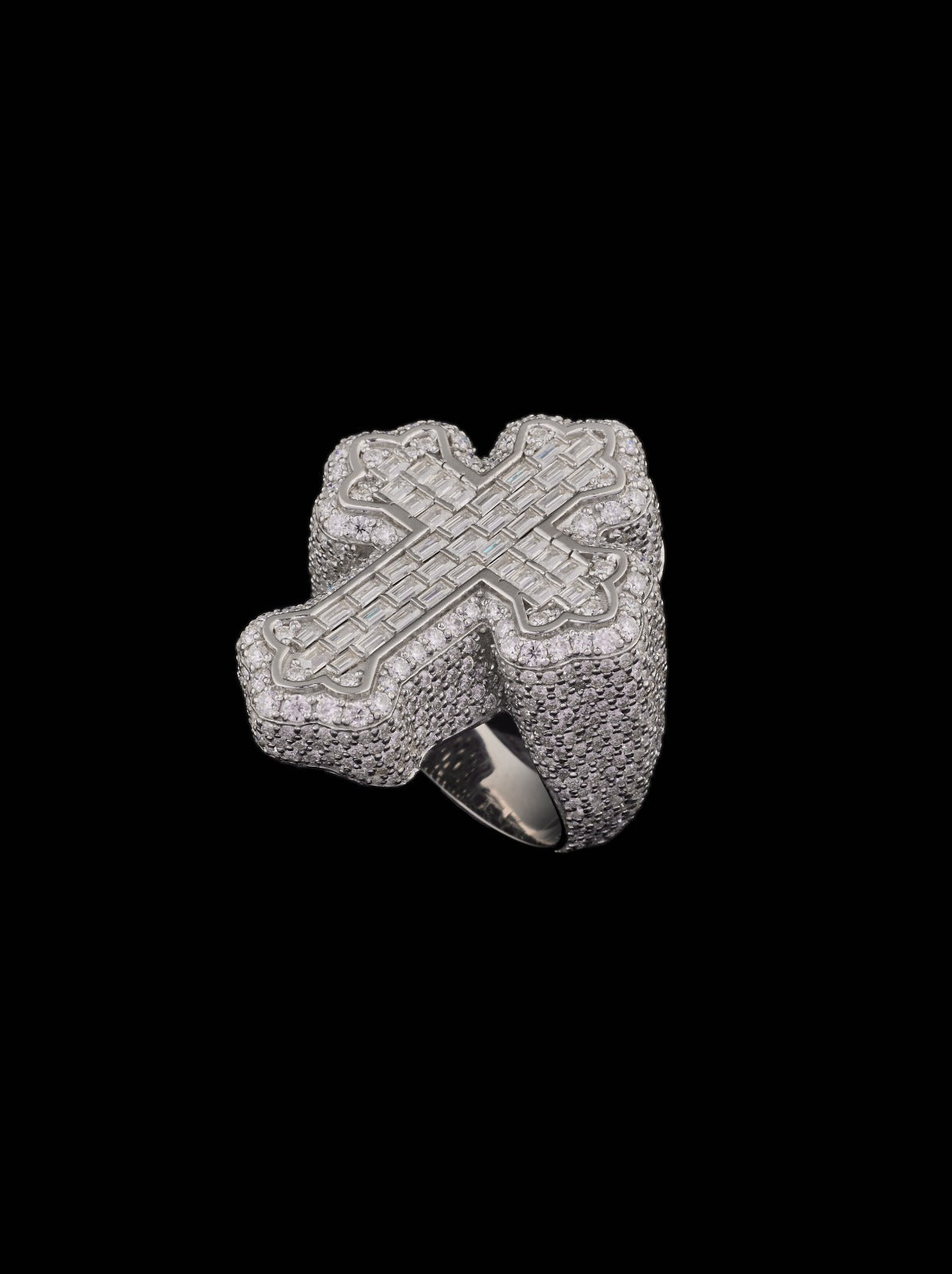Floral Shape Cross