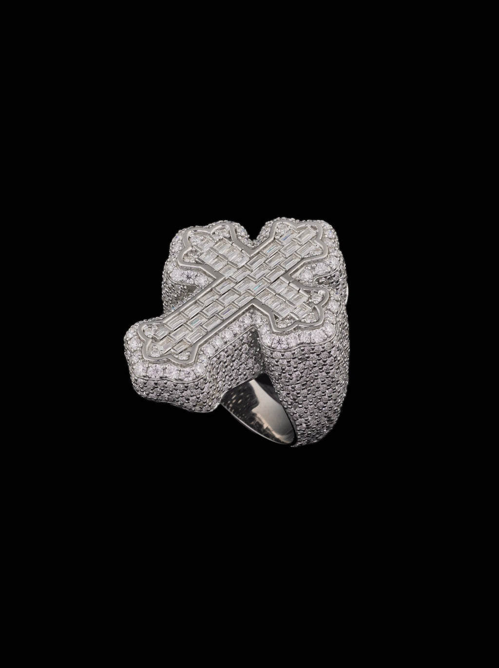 Floral Shape Cross