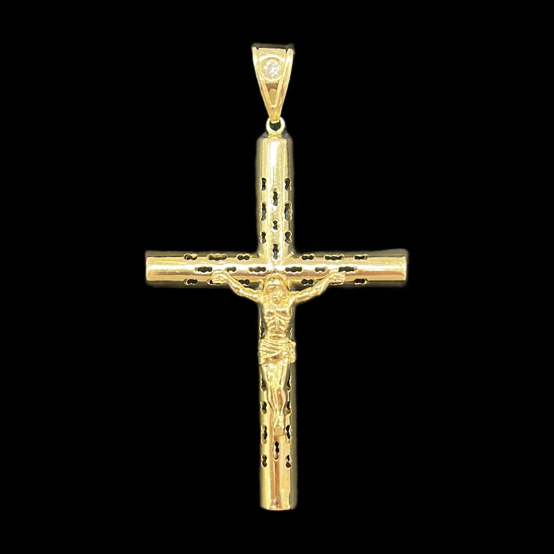 14kt Solid Gold Cross Pendant
