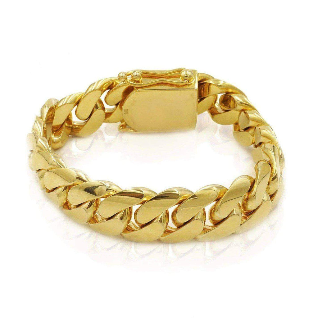 Cuban link bracelet