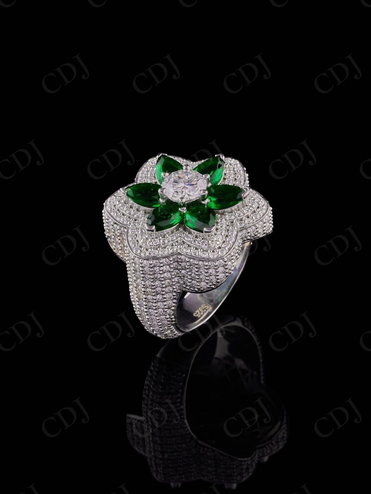 Green Flower Shape