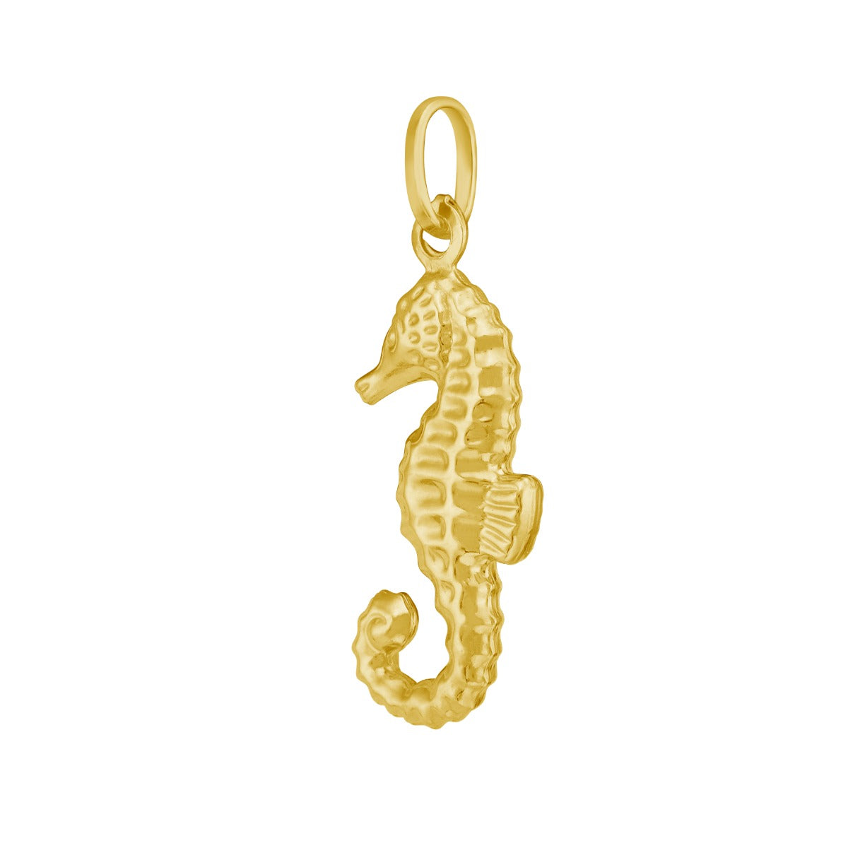 14K Seahorse Charm