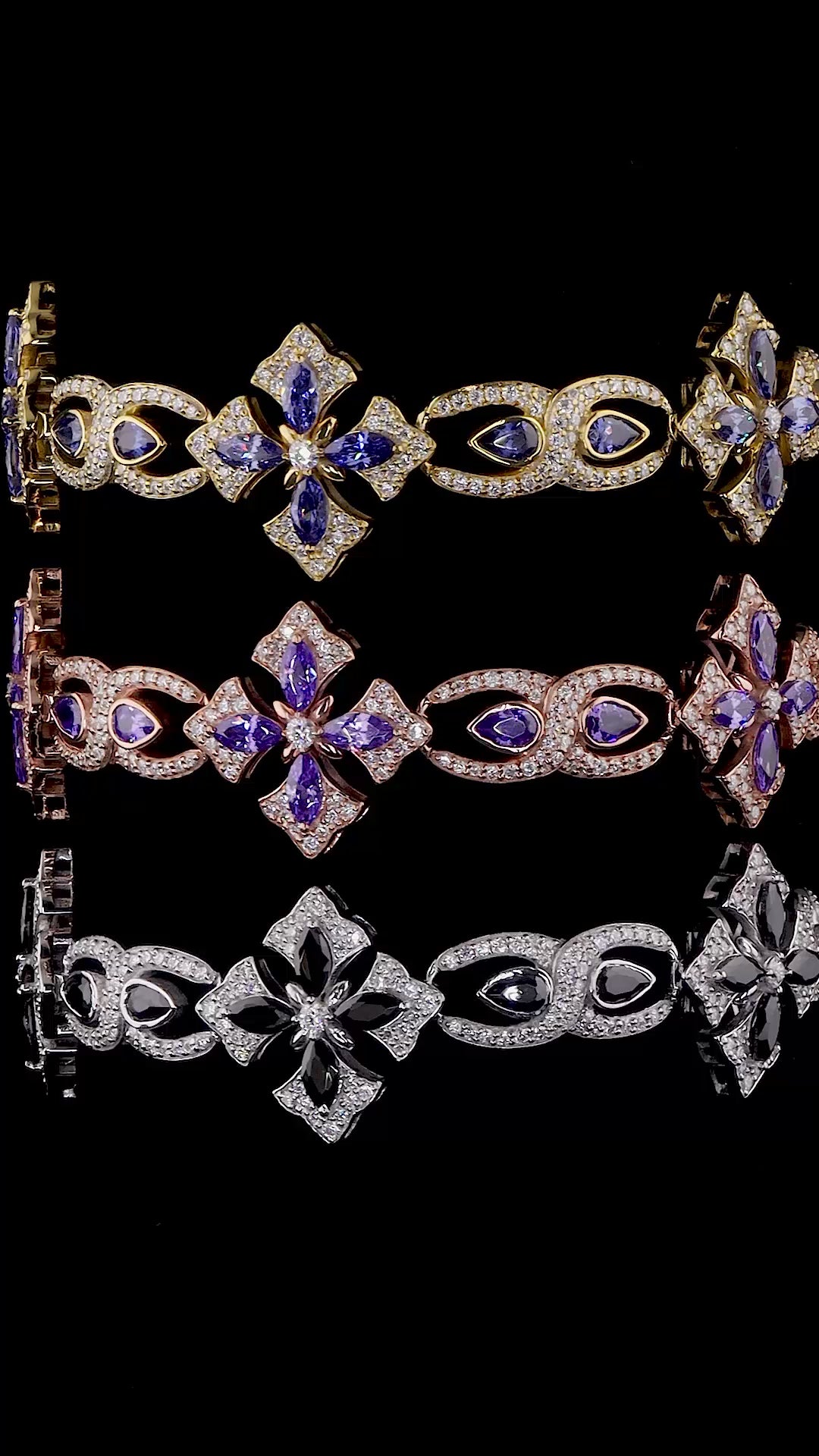 B/Y Marquise Pear Bracelet