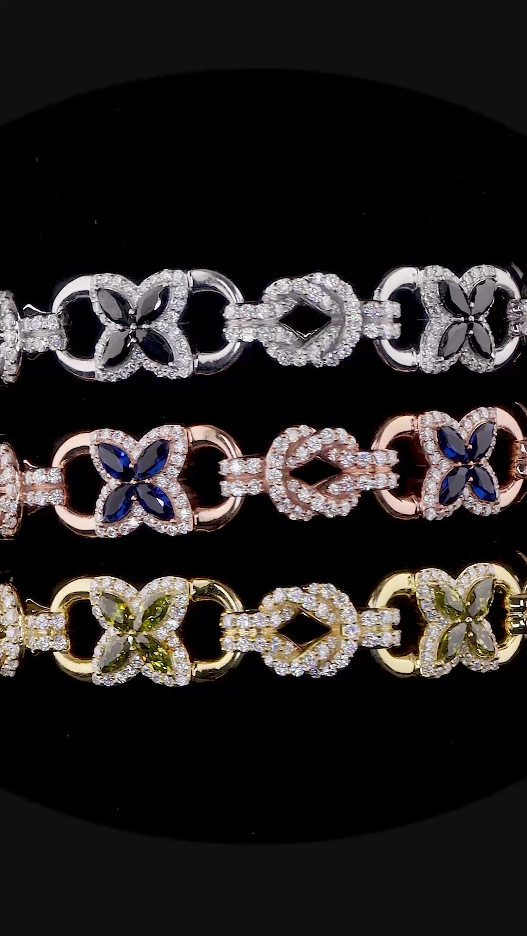 Marquise Bracelet White