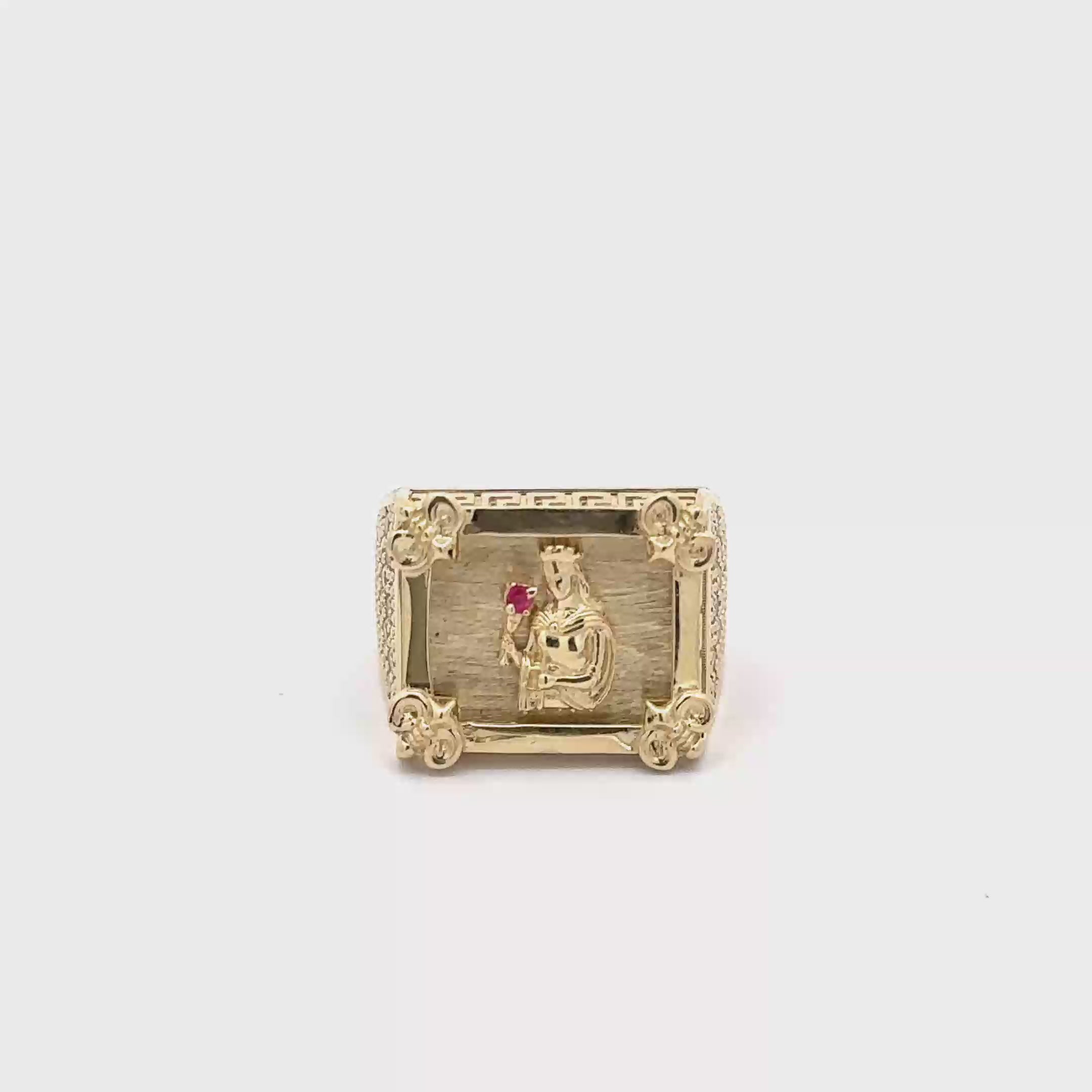 Santa Barbara Ring 10Kt