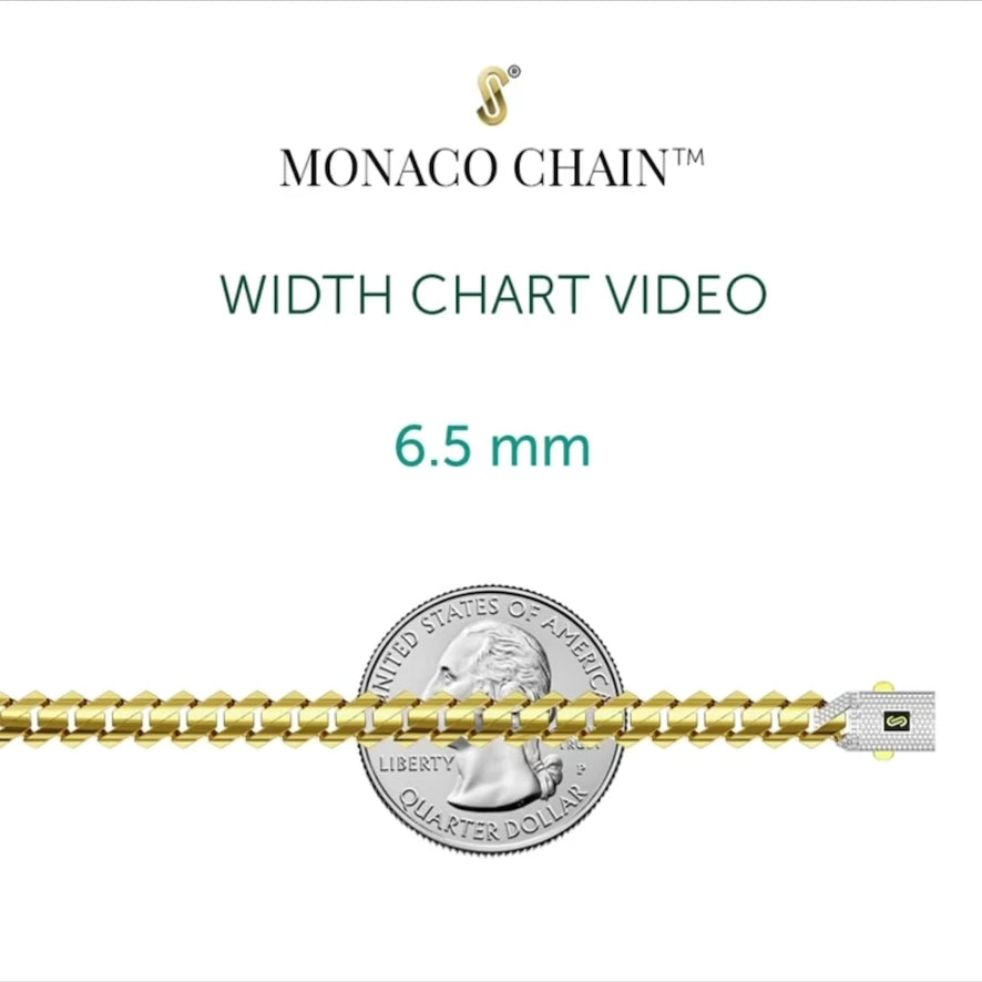 Monaco Chain Pave Lock