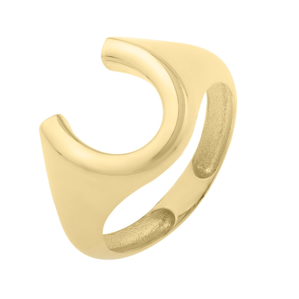 14K Horseshoe Ring