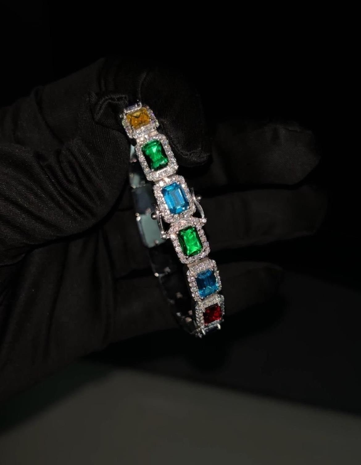 Multi Emerald Gemstone