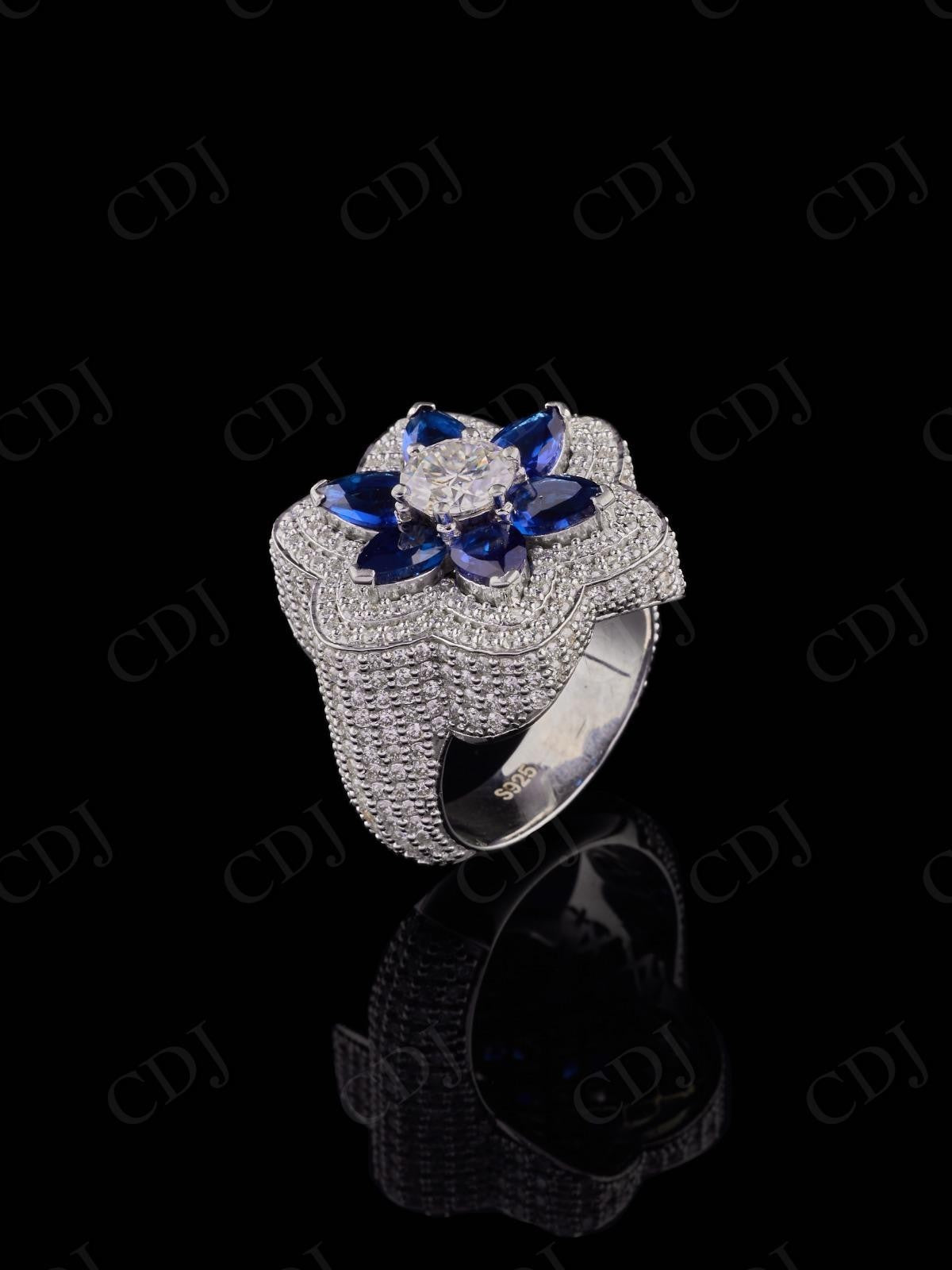 Blue Flower Shape